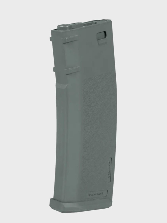 SPECNA ARMS Magazynek ASG S-Mag Hi-Cap do replik H-Series pojemność 380 kulek szary