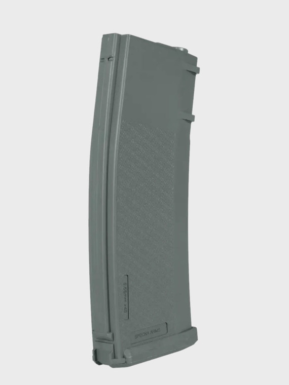 SPECNA ARMS Magazynek ASG S-Mag Hi-Cap do replik H-Series pojemność 380 kulek szary