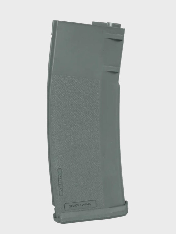 SPECNA ARMS Magazynek ASG S-Mag Hi-Cap do replik H-Series pojemność 380 kulek szary