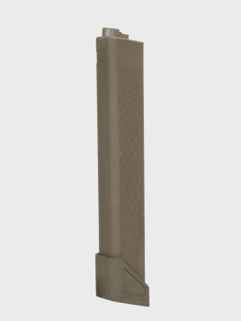 SPECNA ARMS Magazynek ASG S-Mag Mid-Cap do replik serii X pojemność 100 kulek tan
