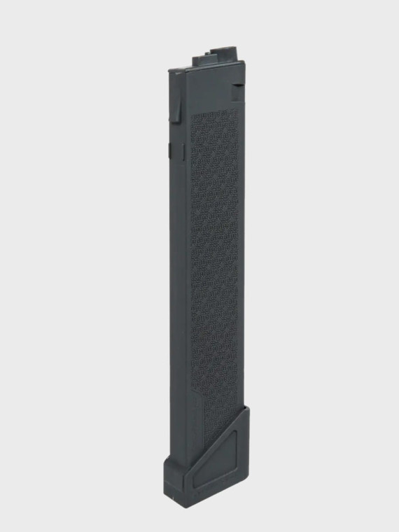 SPECNA ARMS Magazynek ASG S-Mag Mid-Cap do replik serii X pojemność 100 kulek szary