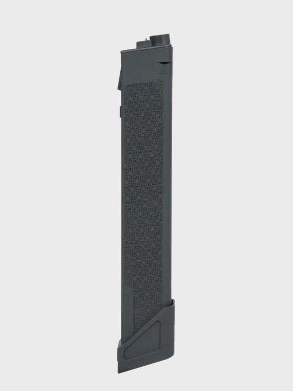SPECNA ARMS Magazynek ASG S-Mag Mid-Cap do replik serii X pojemność 100 kulek szary