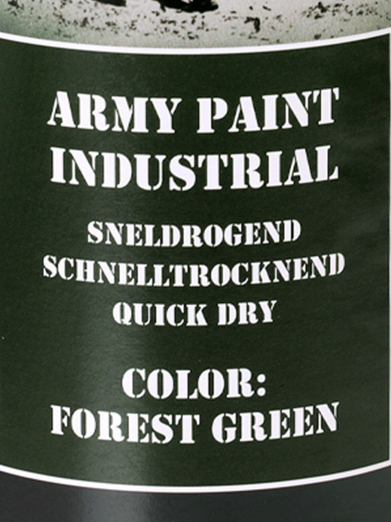 FOSCO INDUSTRIES Farba w Sprayu do Maskowania Broni Sprzętu 400ml Forest Green