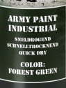 FOSCO INDUSTRIES Farba w Sprayu do Maskowania Broni Sprzętu 400ml Forest Green