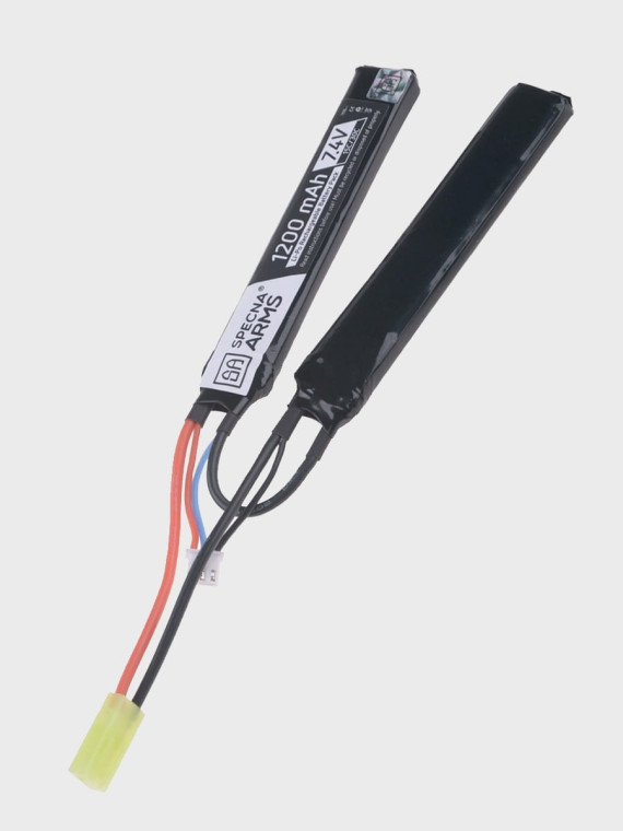 SPECNA ARMS Akumulator litowo-polimerowy LiPo 7,4V 1200mAh 15/30C 2M