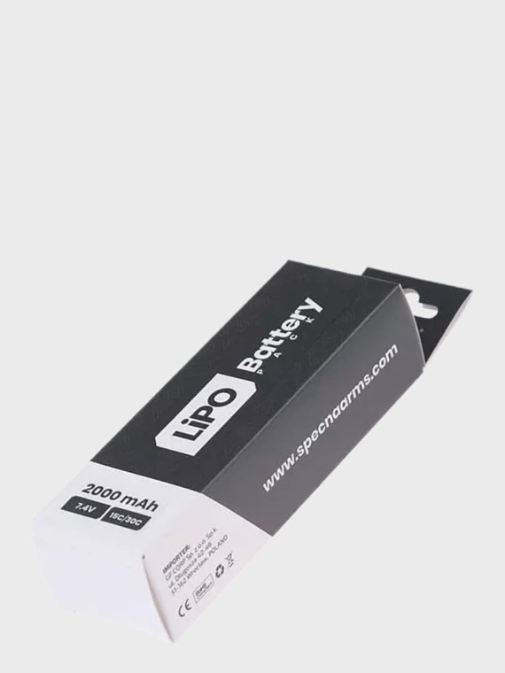 SPECNA ARMS akumulator litowo-polimerowy LiPo 7,4V 2000mAh 15/30C