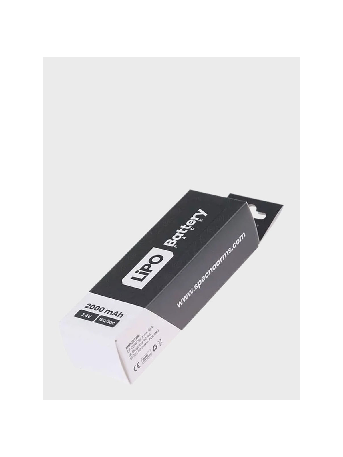 SPECNA ARMS akumulator litowo-polimerowy LiPo 7,4V 2000mAh 15/30C