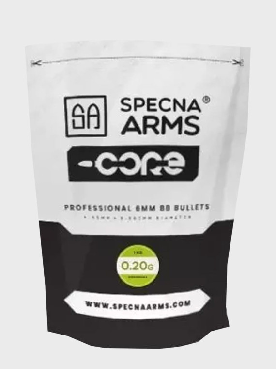 SPECNA ARMS KULKI DO ASG CORE BIO 0,20g 1 KG BIAŁE
