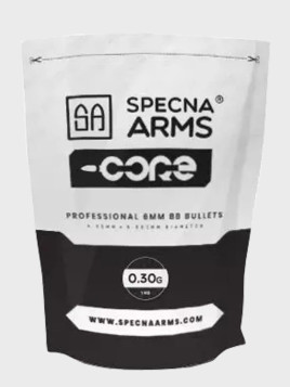 SPECNA ARMS KULKI DO ASG CORE 0,30g 1 kg BIAŁE