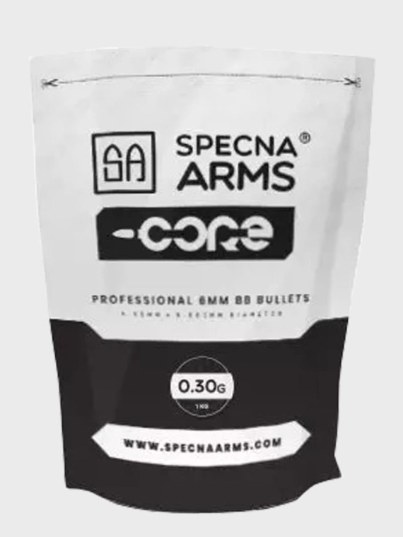 SPECNA ARMS KULKI DO ASG CORE 0,30g 1 kg BIAŁE