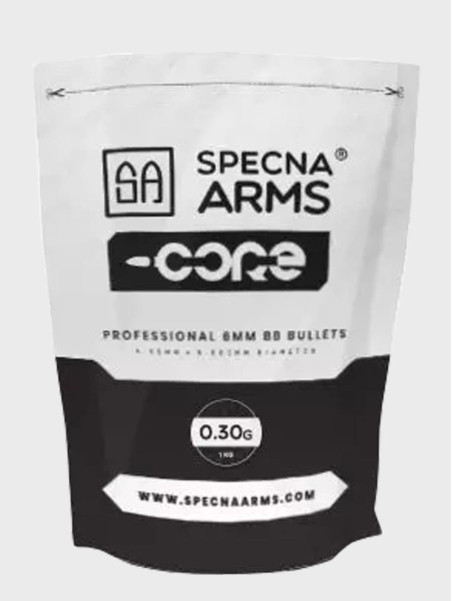 SPECNA ARMS KULKI DO ASG CORE 0,30g 1 kg BIAŁE