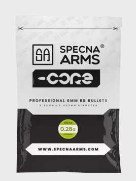 SPECNA ARMS KULKI DO ASG CORE BIO 0,28g 1000 szt.