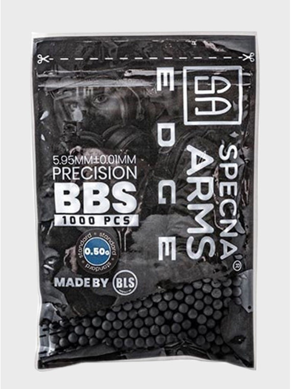 SPECNA ARMS KULKI PRECYZYJNE DO ASG EDGE  0,25g 1000szt Chaos Gray