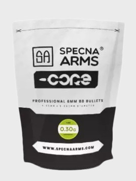 SPECNA ARMS KULKI DO ASG CORE BIO 0,30g 1 kg BIAŁY