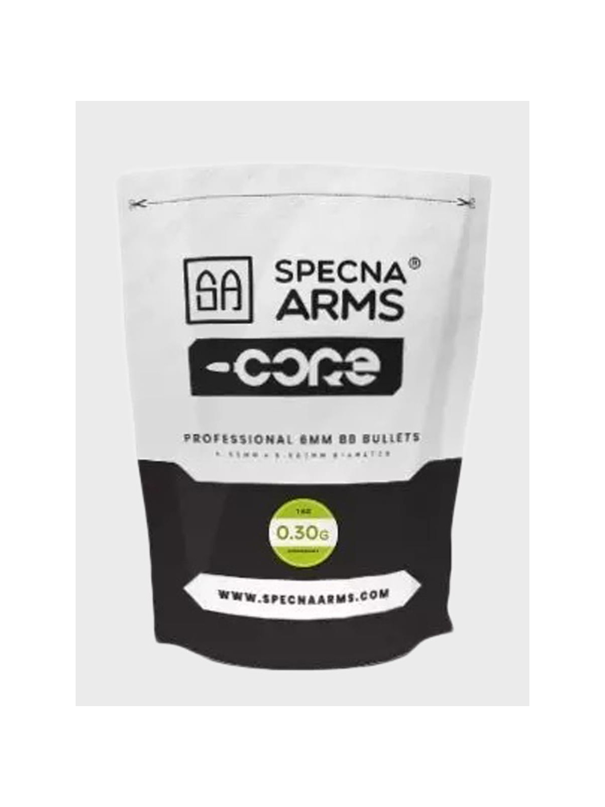 SPECNA ARMS KULKI DO ASG CORE BIO 0,30g 1 kg BIAŁY