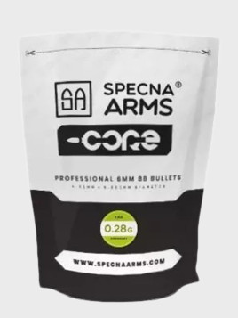 SPECNA ARMS KULKI DO ASG CORE BIO 0,28g 1 kg BIAŁE