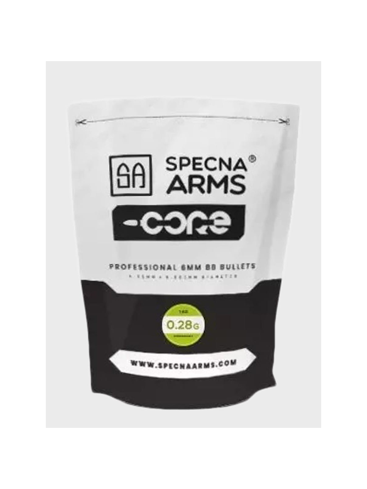 SPECNA ARMS KULKI DO ASG CORE BIO 0,28g 1 kg BIAŁE