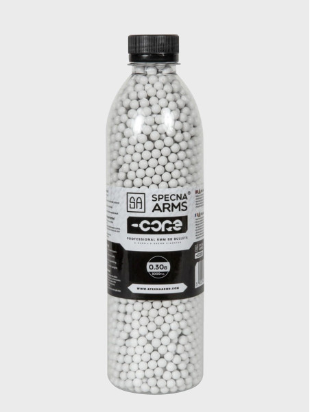 SPECNA ARMS KULKI DO ASG CORE 0,30g BUTELKA 3000 szt. BIAŁE