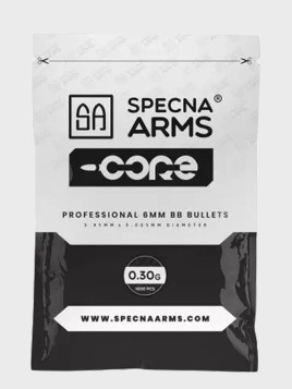 SPECNA ARMS KULKI DO ASG CORE 0,30g 1000 szt. BIAŁE