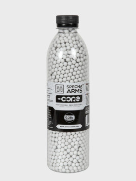SPECNA ARMS KULKI DO ASG CORE 0,28g BUTELKA 3000 szt. BIAŁE