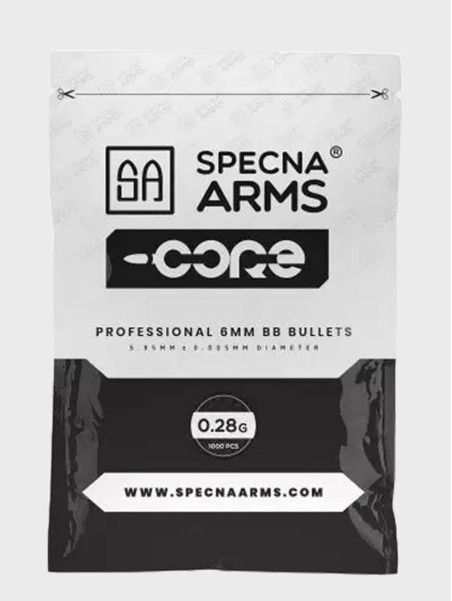 SPECNA ARMS KULKI DO ASG CORE 0,28g 1000 szt.