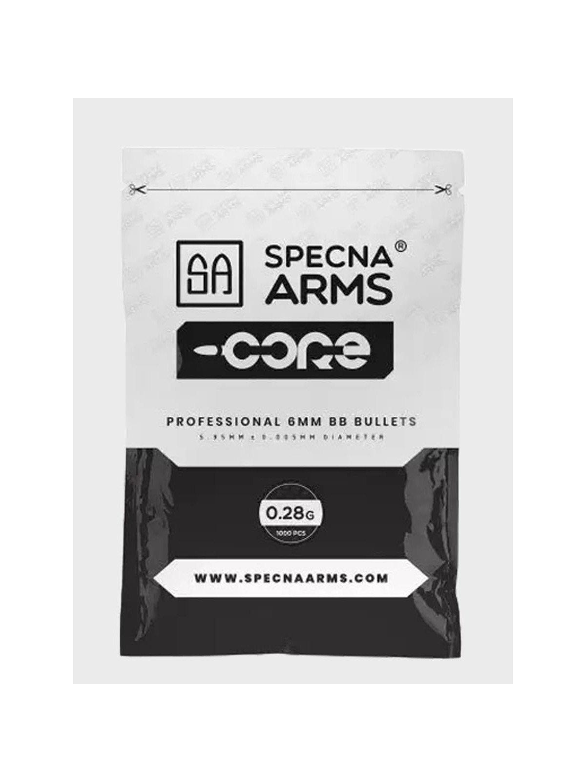 SPECNA ARMS KULKI DO ASG CORE 0,28g 1000 szt.