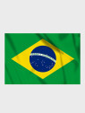FOSCO INDUSTRIES Flaga na maszt Brazylii Brazylia 100 x 150 cm