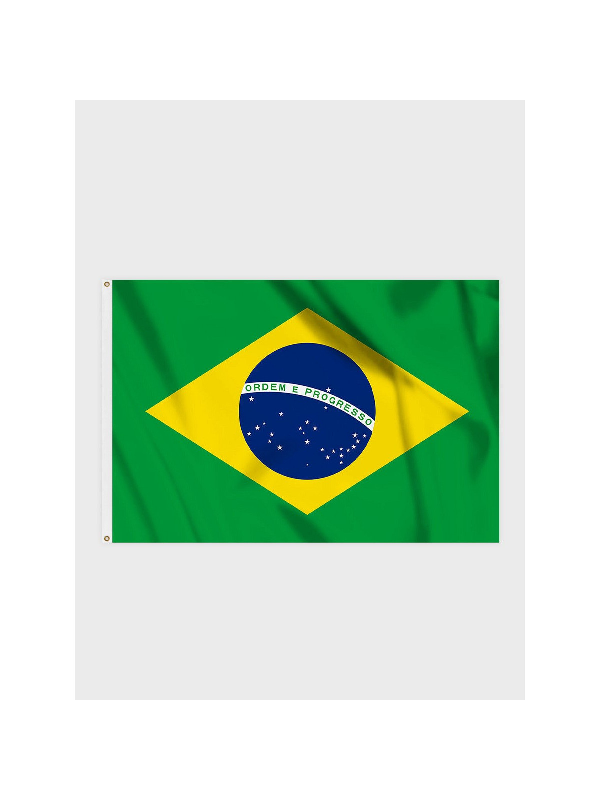 FOSCO INDUSTRIES Flaga na maszt Brazylii Brazylia 100 x 150 cm