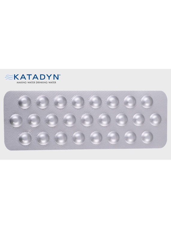 KATADYN TABLETKI DO UZDATNIANIA ODKAŻANIA WODY MICROPUR FORTE MF1 25 TABLETEK