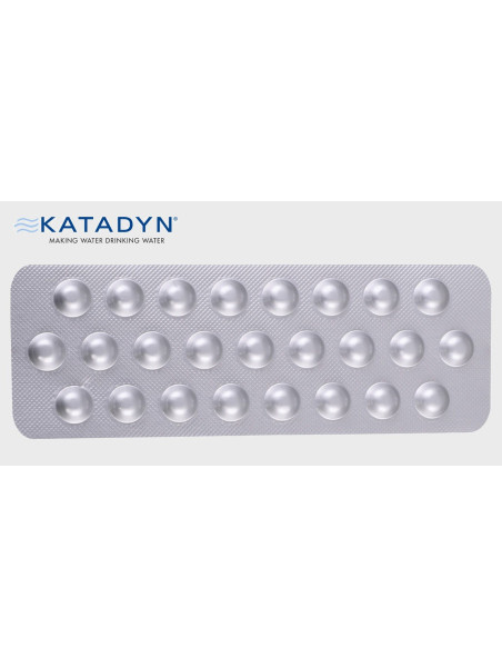 KATADYN TABLETKI DO UZDATNIANIA ODKAŻANIA WODY MICROPUR FORTE MF1 25 TABLETEK