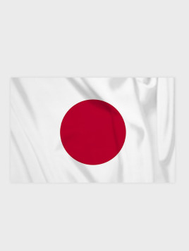 FOSCO INDUSTRIES Flaga na maszt Japonii Japonia 100 x 150 cm