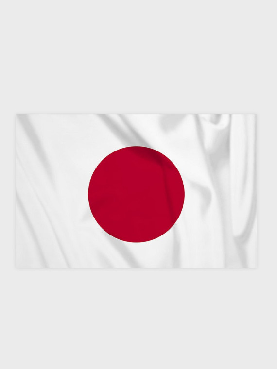 FOSCO INDUSTRIES Flaga na maszt Japonii Japonia 100 x 150 cm