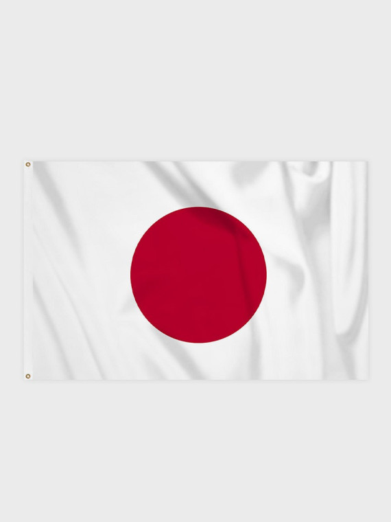 FOSCO INDUSTRIES Flaga na maszt Japonii Japonia 100 x 150 cm