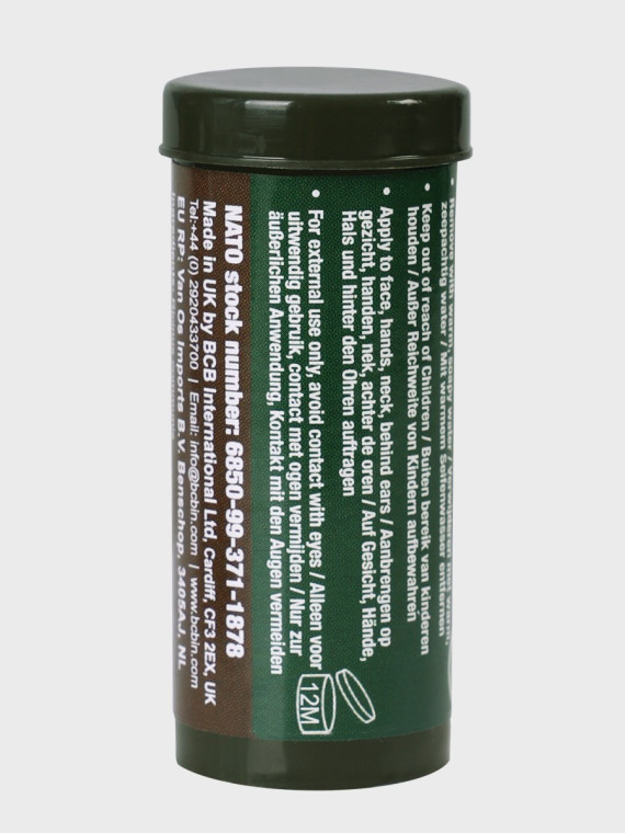 BCB Farba wojskowa maskująca kamuflaż w sztyfcie 30 g brązowo-zielona