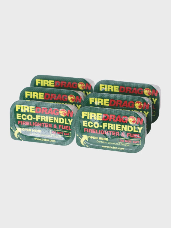 BCB Paliwo Stałe Turystyczne podpałka w kostkach FIREDRAGON 6 szt. 27 g