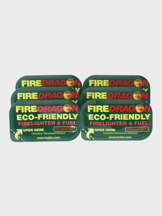 BCB Paliwo Stałe Turystyczne podpałka w kostkach FIREDRAGON 6 szt. 27 g