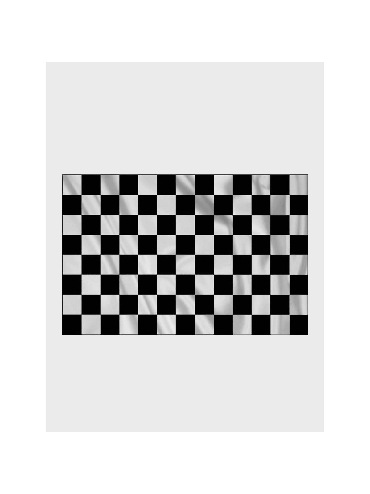 FOSCO INDUSTRIES Flaga na maszt RACING Wyścigi Szachownica 100 x 150 cm