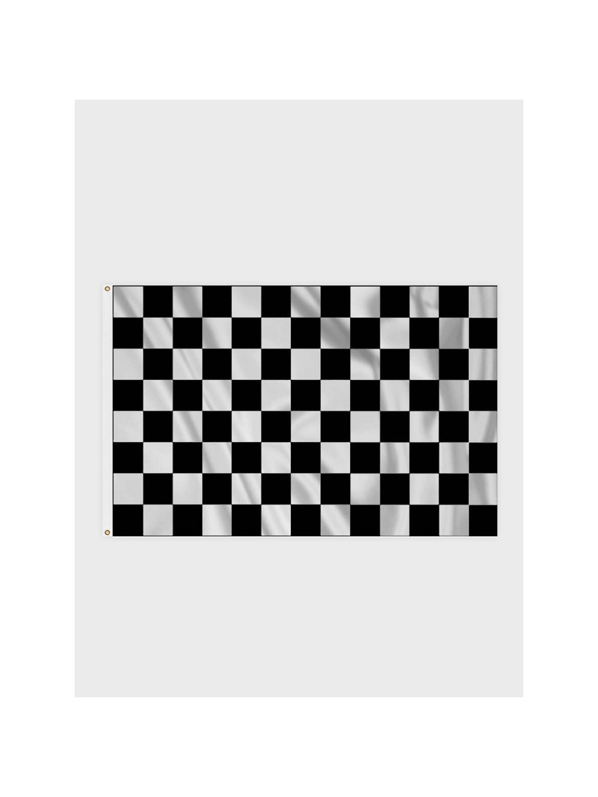 FOSCO INDUSTRIES Flaga na maszt RACING Wyścigi Szachownica 100 x 150 cm