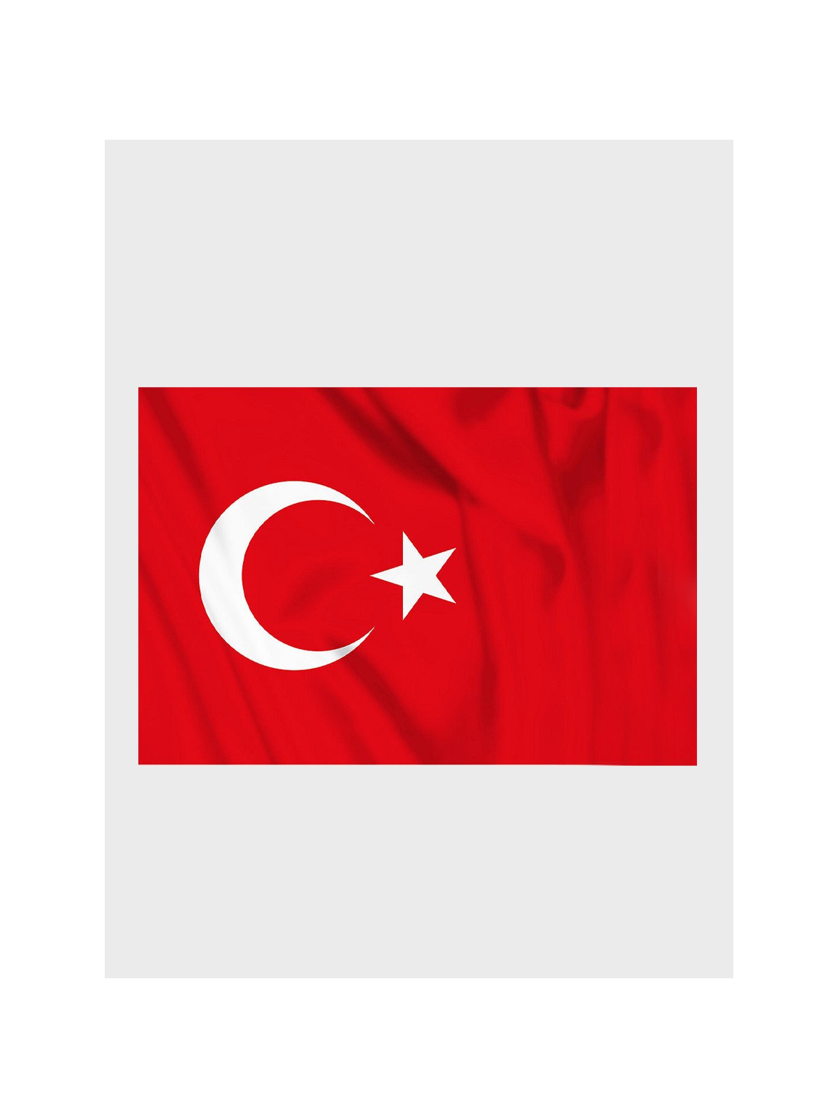 FOSCO INDUSTRIES Flaga na maszt Turcji Turcja 100 x 150 cm