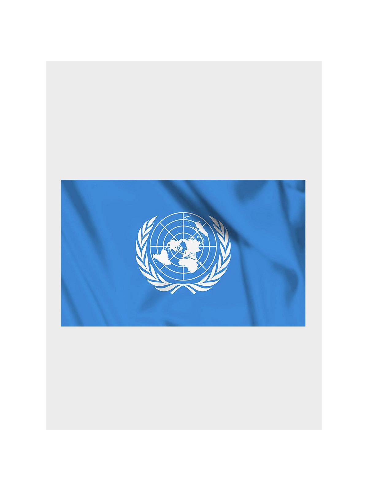 FOSCO INDUSTRIES Flaga na maszt UN United Nations ONZ 100 x 150 cm