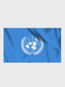 FOSCO INDUSTRIES Flaga na maszt UN United Nations ONZ 100 x 150 cm