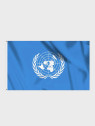 FOSCO INDUSTRIES Flaga na maszt UN United Nations ONZ 100 x 150 cm