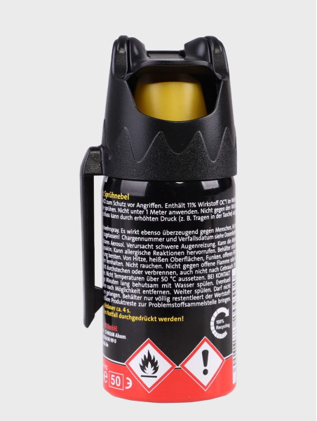 BALLISTOL KLEVER KO FOG GAZ PIEPRZOWY OBRONNY MGŁA / STOŻEK  Z KLIPSEM 40ML