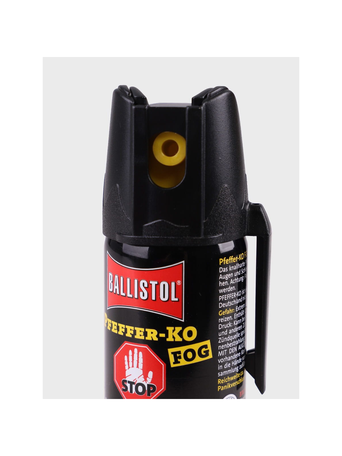 BALLISTOL KLEVER KO FOG GAZ PIEPRZOWY OBRONNY MGŁA / STOŻEK  Z KLIPSEM 40ML