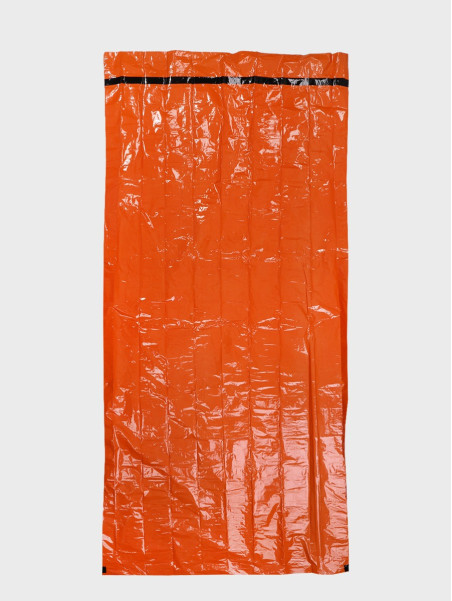 FOX OUTDOOR Śpiwór ratunkowy termiczny Zestaw przetrwania Folia życia Krzesiwo 