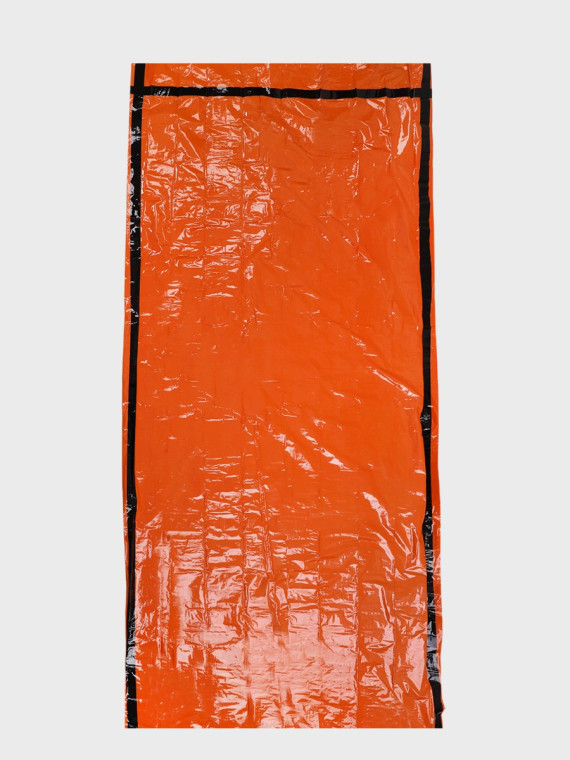 FOX OUTDOOR Śpiwór ratunkowy termiczny Zestaw przetrwania Folia życia Krzesiwo 