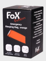 FOX OUTDOOR Śpiwór ratunkowy termiczny Zestaw przetrwania Folia życia Krzesiwo 