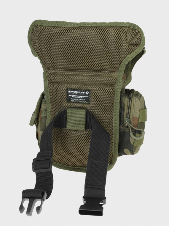 FOX OUTDOOR Pas mocujący kompresyjny udowy na Ładownicę Kaburę Nóż typu Fastex czarny