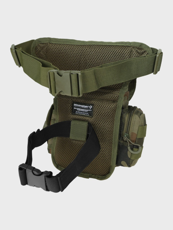 FOX OUTDOOR Pas mocujący kompresyjny udowy na Ładownicę Kaburę Nóż typu Fastex czarny