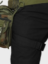 FOX OUTDOOR Pas mocujący kompresyjny udowy na Ładownicę Kaburę Nóż typu Fastex czarny